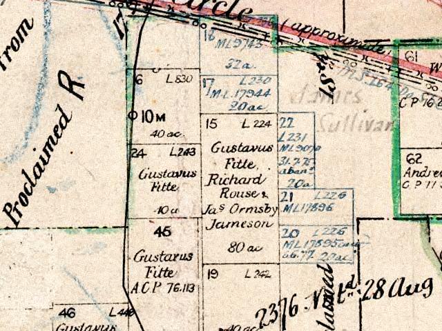 Kaiser Tenement Map, 1882